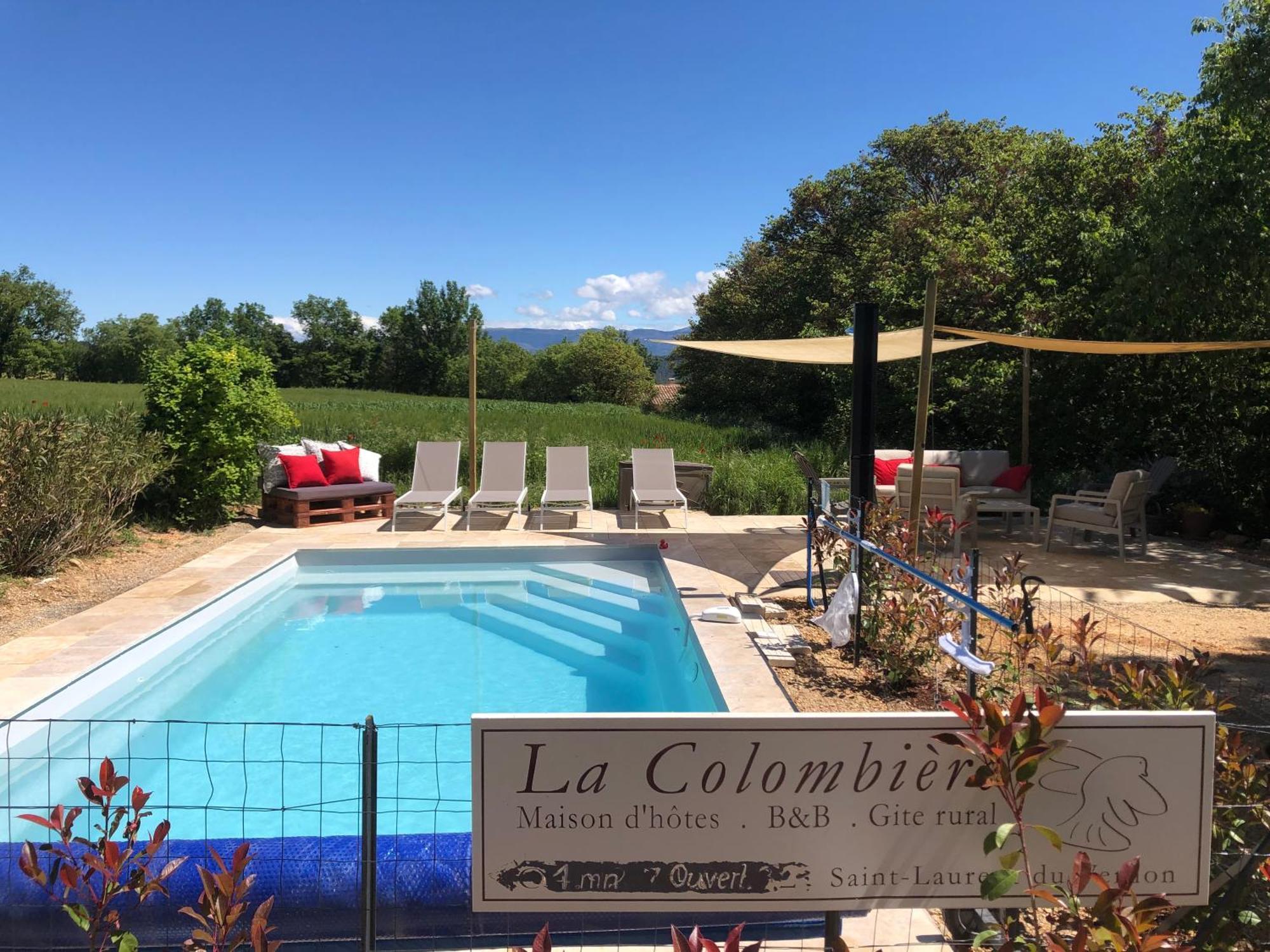 La Colombiere Du Chateau Saint-Laurent-du-Verdon Luaran gambar
